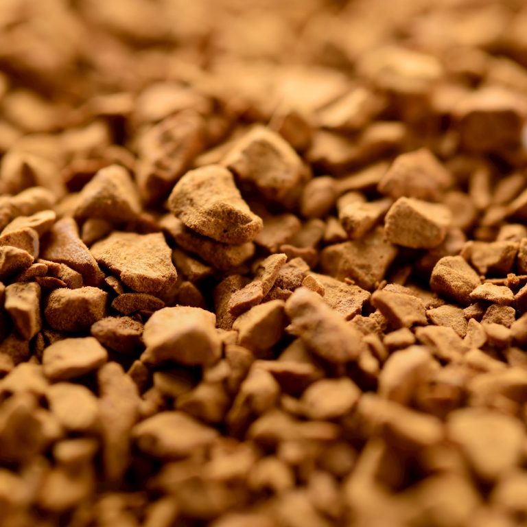 Freeze dried coffee granules