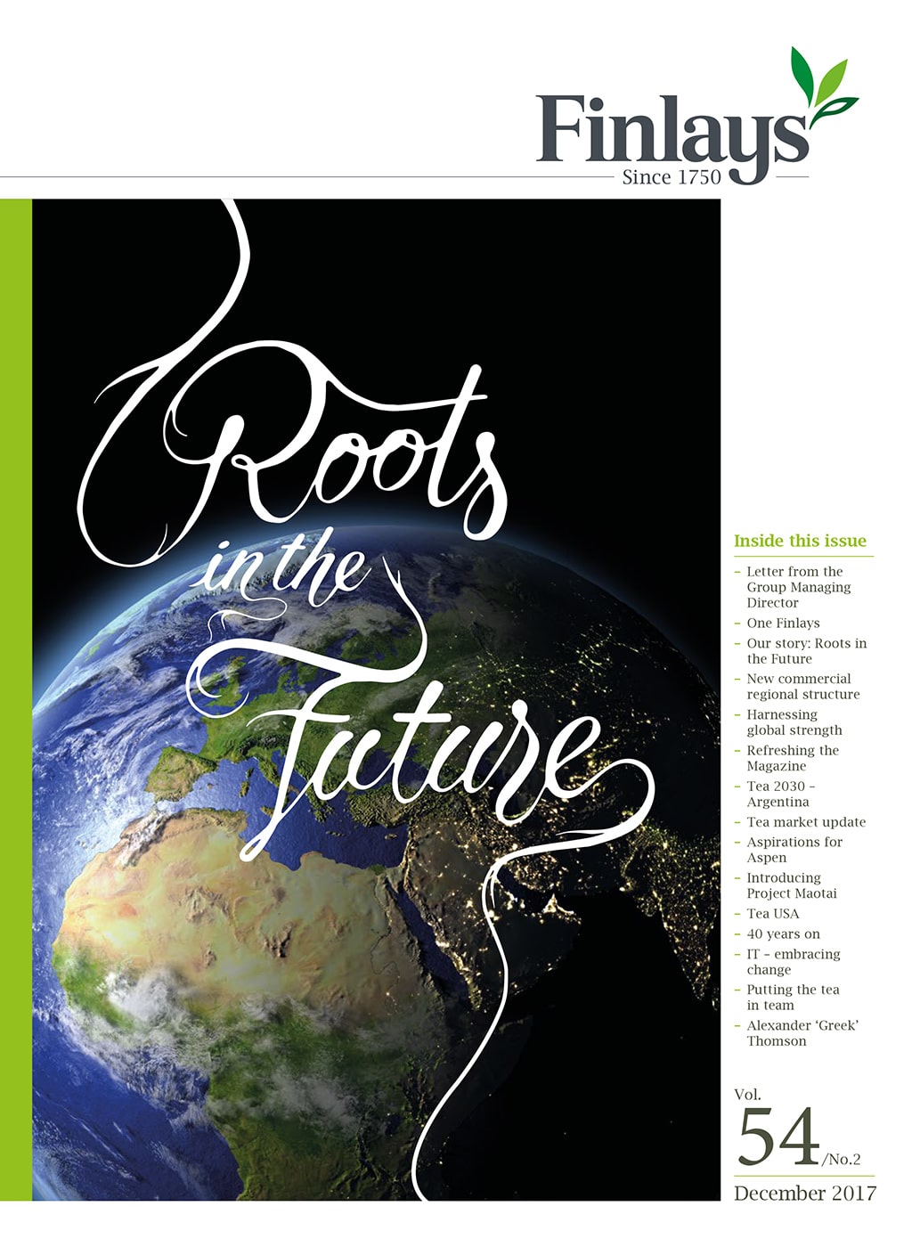 Roots in the Future | Finlays
