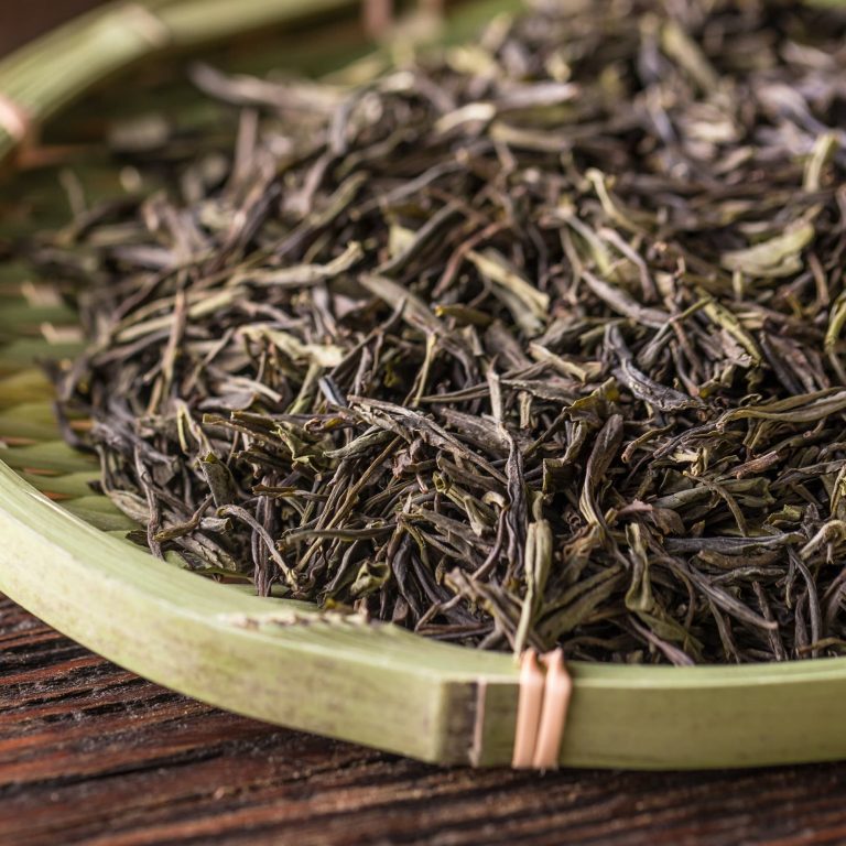 Loose leaf green tea