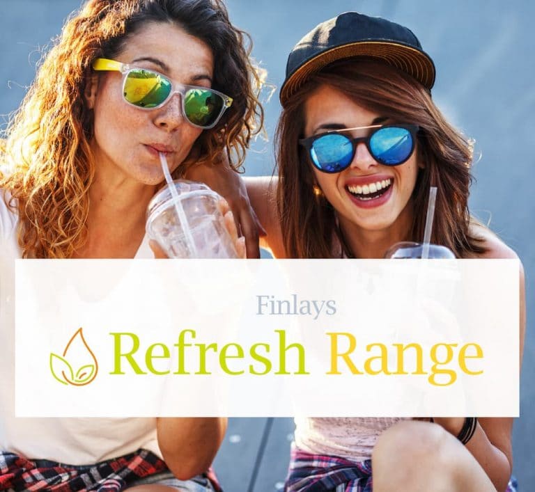 The Refresh Range of tea by FInlays