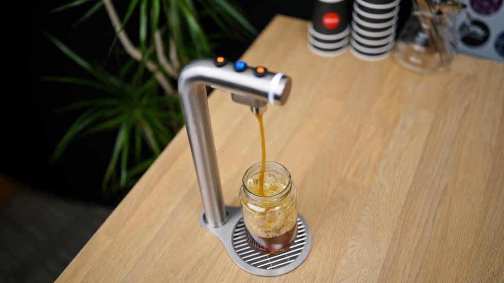 POUR'D cold brew dispenser