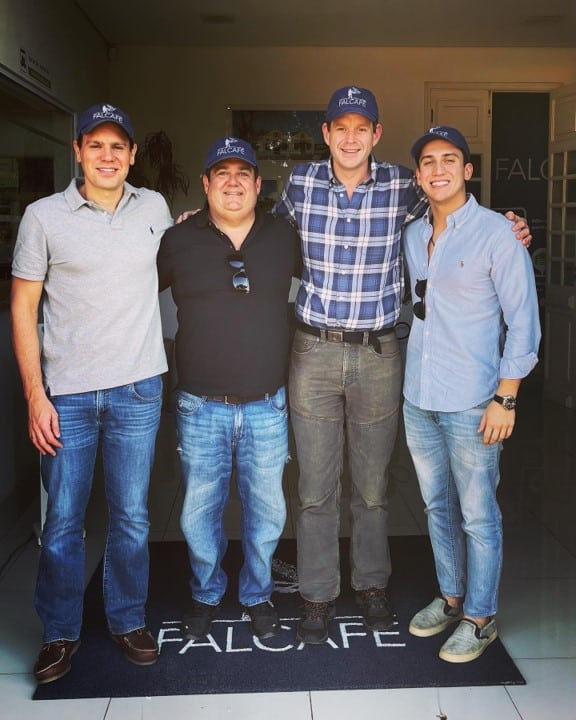 Finlays Falcafe team in Brazil